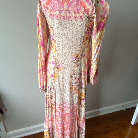 Free People 'Marais' Floral Midi-Dress - Size xs - Picture 4 of 10
